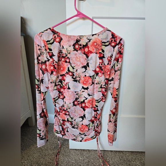 New without tags, Inc floral sheer blouse - Picture 2 of 3